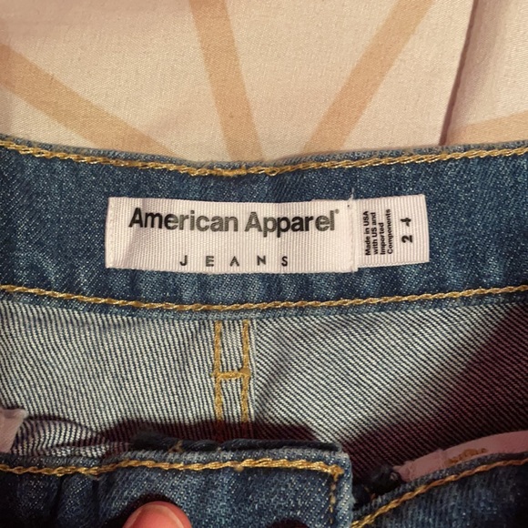 American Apparel Jeans Shorts size 24 (x-small)never worn!New cond!! - Picture 5 of 6